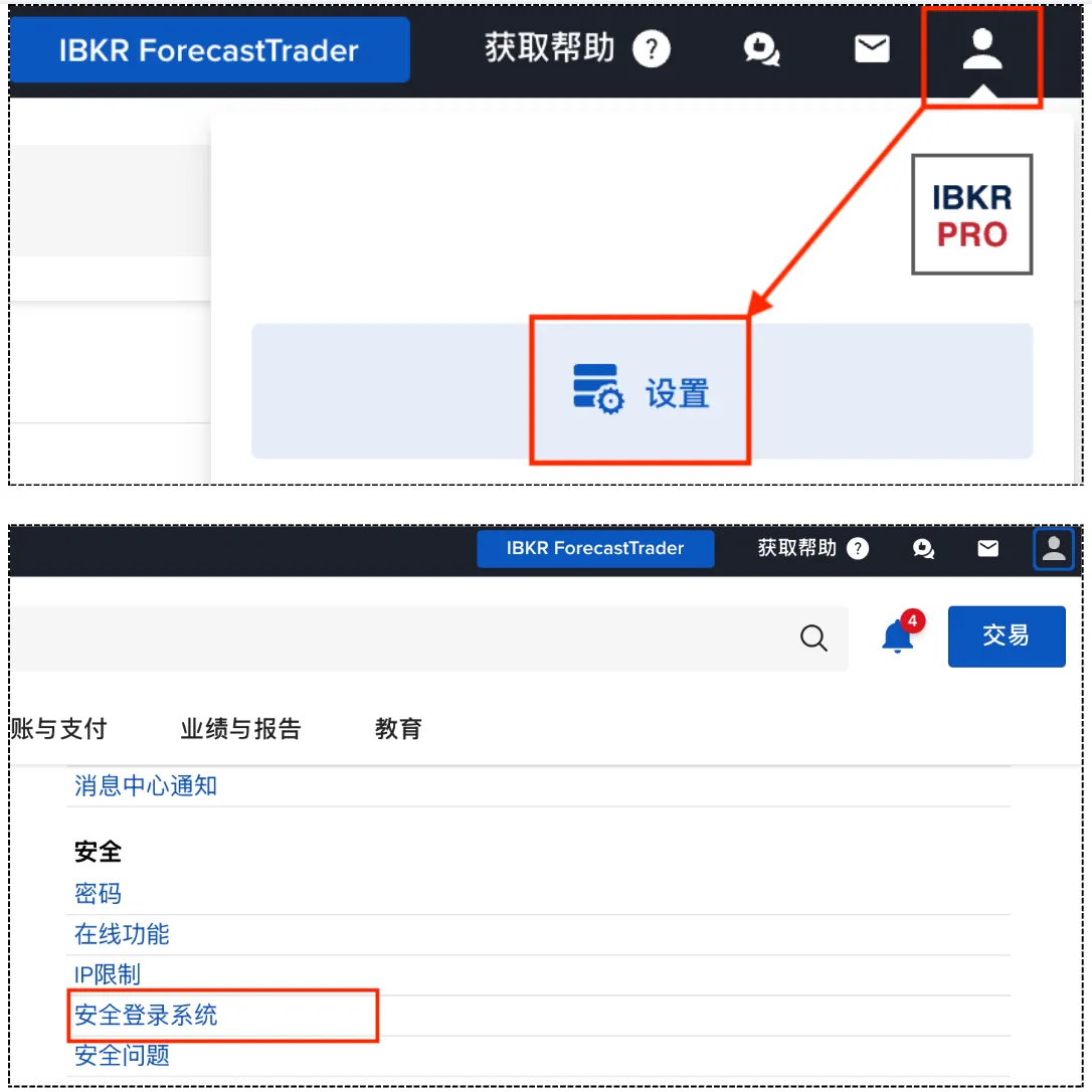 IBKR-双因素验证
